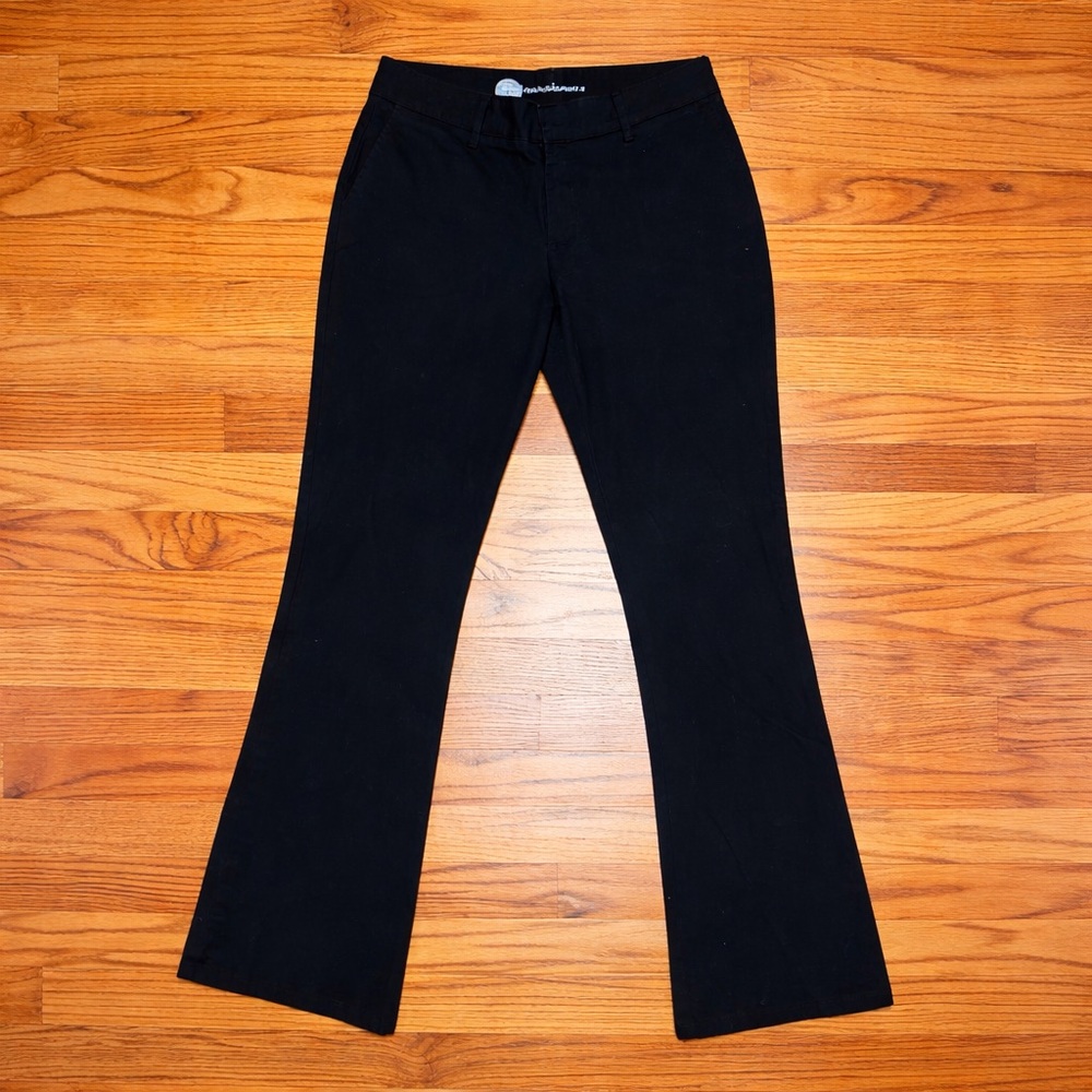 Dickies Women’s Slim Fit Black Work Pants Size 12R Stretch